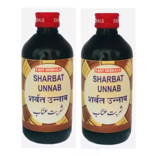 East Herbals Sharbat Unnab (200ml, Pack of 2)
