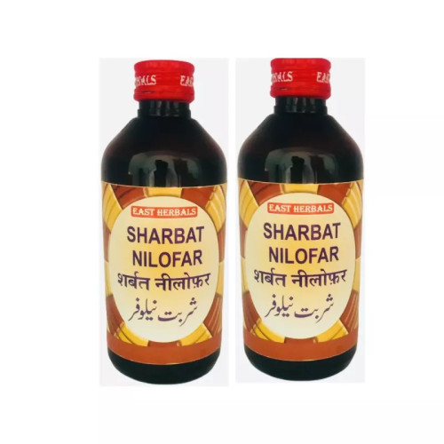 East Herbals Sharbat Nilofar (200ml, Pack of 2)