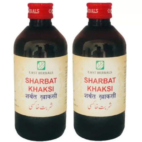 East Herbals Sharbat Khaksi (200ml, Pack of 2)