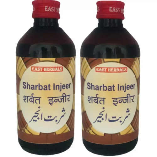 East Herbals Sharbat Injeer (200ml, Pack of 2)