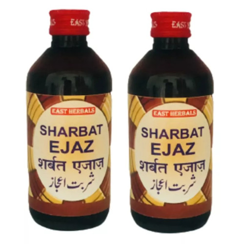 East Herbals Sharbat Ejaz (200ml, Pack of 2)