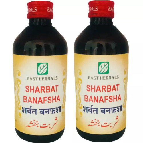 East Herbals Sharbat Banafsha (200ml, Pack of 2)