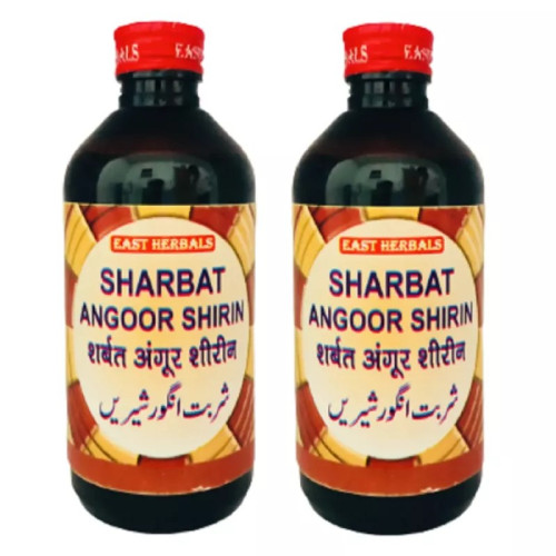 East Herbals Sharbat Angoor Shirin (200ml, Pack of 2)