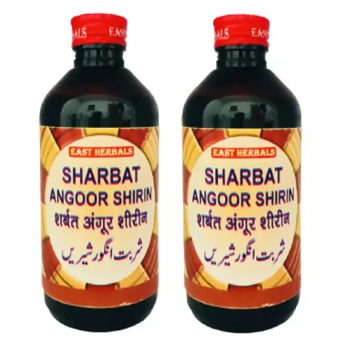 East Herbals Sharbat Angoor Shirin (200ml, Pack of 2)