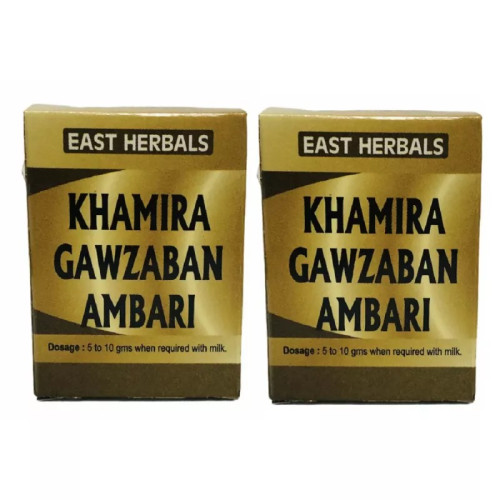 East Herbals Khamira Gawzaban Ambari (60g, Pack of 2)