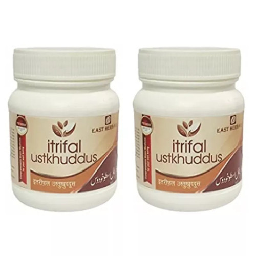 East Herbals Itrefal Ustkhuddus (250g, Pack of 2)