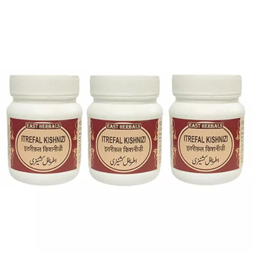 East Herbals Itrefal Kishnizi (125g, Pack of 3)