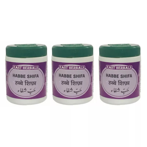 East Herbals Habbe Shifa (100 Tablets, Pack of 3)