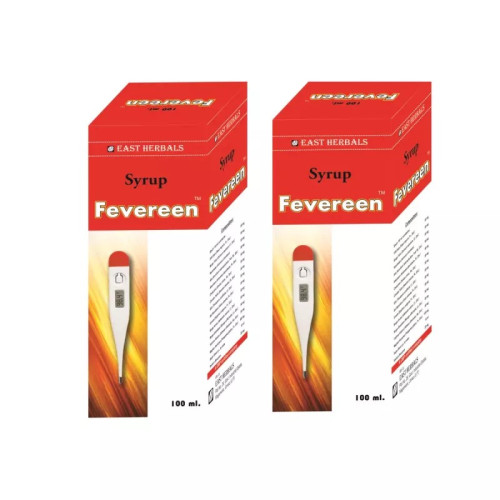 East Herbals Fevereen Syrup (100ml, Pack of 2)