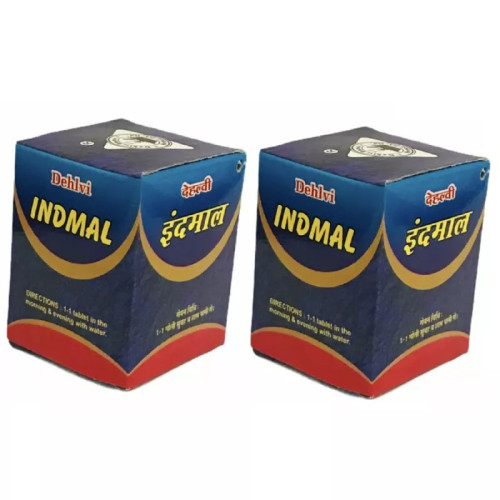 Dehlvi Ambar Indmal (30 Tablets, Pack of 2)