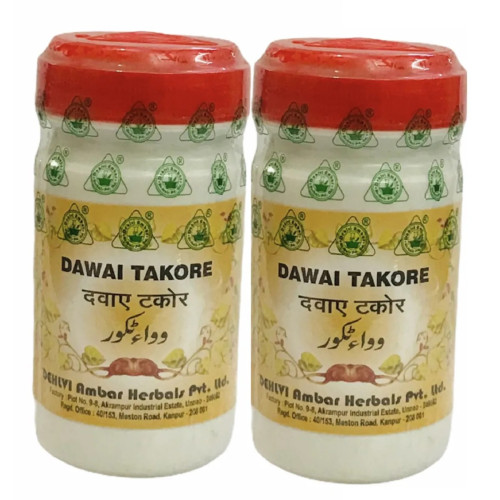 Dehlvi Ambar Dawai Takore (50g, Pack of 2)