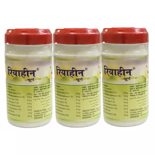 Dehlvi Ambar Riyaheen Churan (50g, Pack of 3)