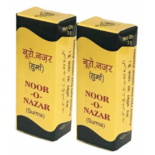 Dehlvi Ambar Noor-O-Nazar Surma (3g, Pack of 2)