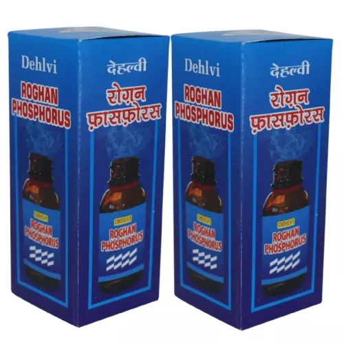 Dehlvi Ambar Roghan Phosphorus (30ml, Pack of 2)