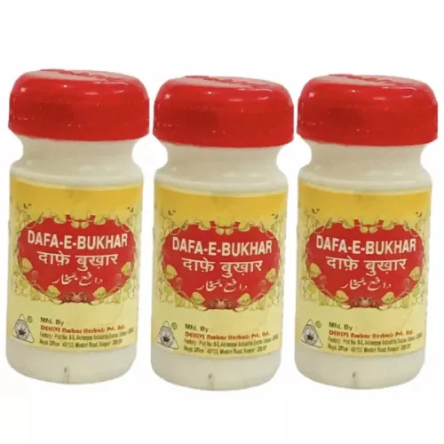 Dehlvi Ambar Dafa E Bukhar (40 Tablets, Pack of 3)