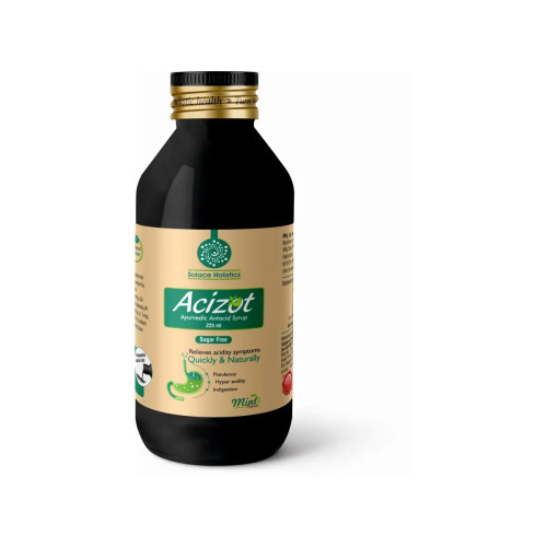 Solace Holistics Acizot Ayurvedic Antacid Syrup (225ml)