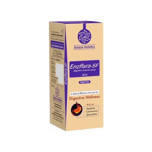 Solace Holistics Enzflora-SF Digestive Enzyme Syrup (225ml)