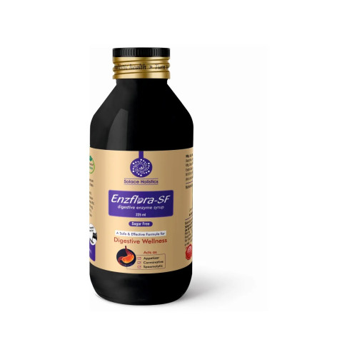 Solace Holistics Enzflora-SF Digestive Enzyme Syrup (225ml)