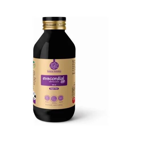 Solace Holistics Evocordial Sugar Free Ayurvedic Uterine Tonic (225ml)