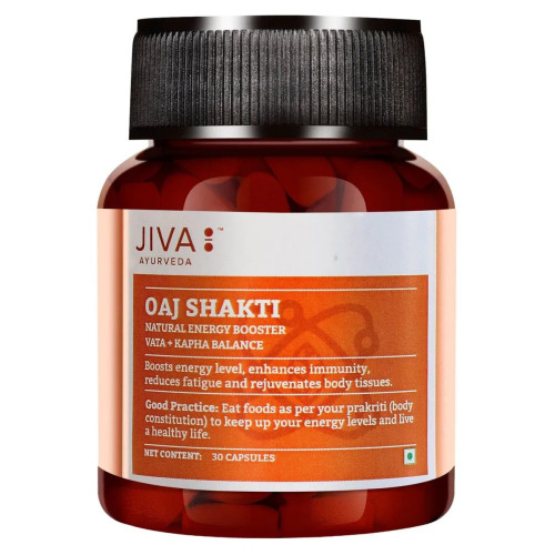 Jiva Ayurveda Oaj Shakti  Capsules (30 Tablets, Pack of 3)