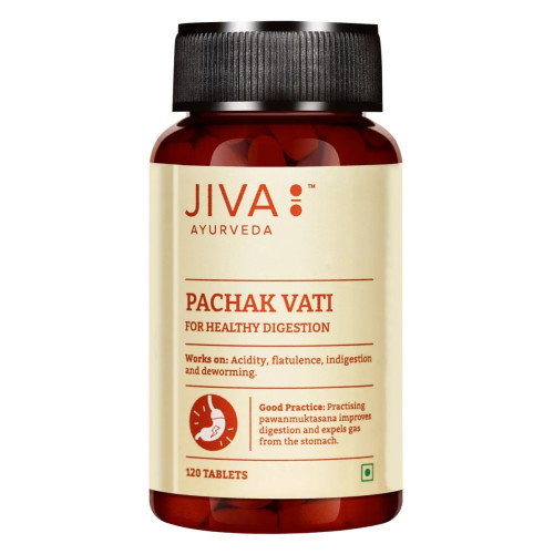 Jiva Ayurveda Pachak Vati (120 Tablets, Pack of 2)