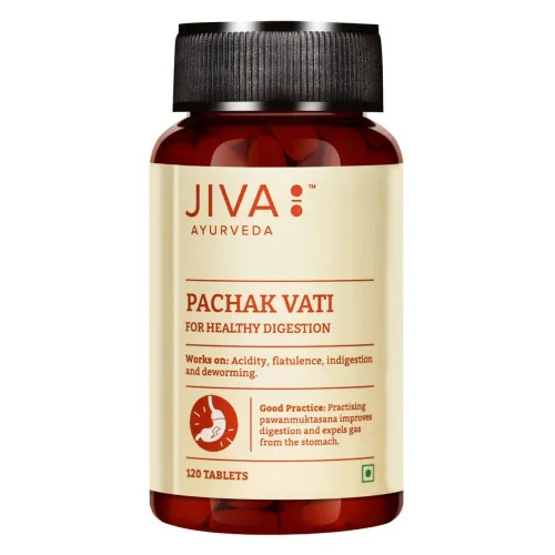 Jiva Ayurveda Pachak Vati (120 Tablets, Pack of 4)
