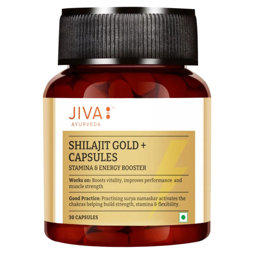 Jiva Ayurveda Shilajit Gold+  Capsules (30g)