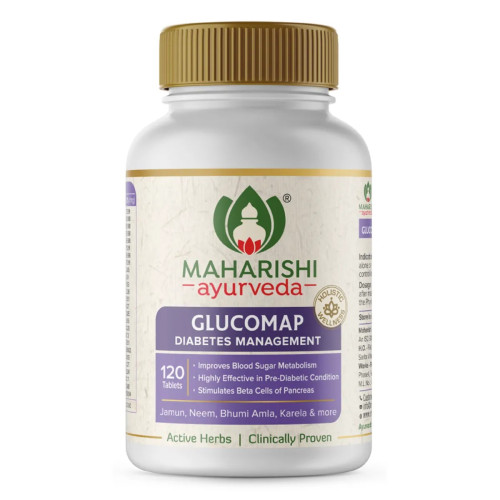 Maharishi Ayurveda Glucomap  Tablets (120 Tablets)
