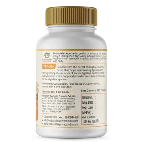 Maharishi Ayurveda Triphala  Tablet (120 Tablets)