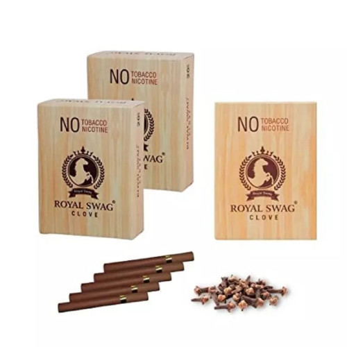 Royal Swag Nicotine Free Cigarette Clove Flavour (20pcs, Pack of 3)