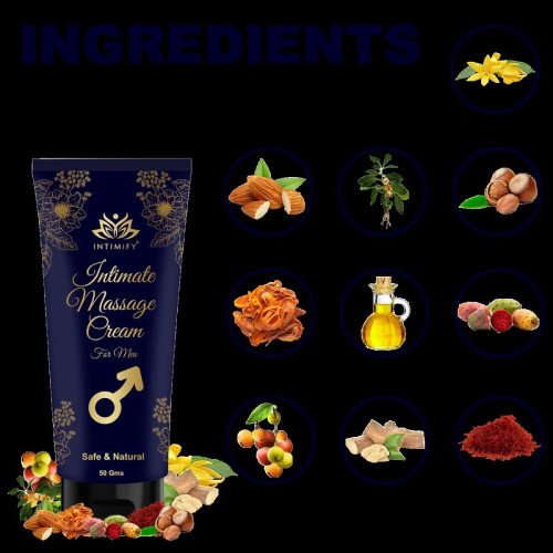 Intimify Intimate Massage Cream For Man (50g)