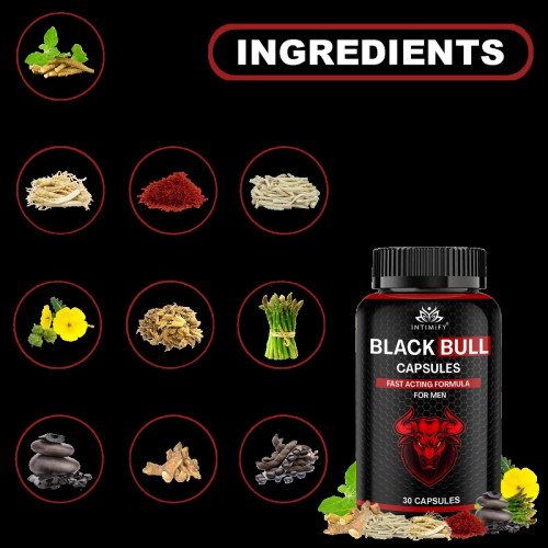 Intimify Black Bull (30 Capsules)