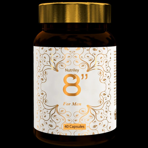 Nutriley 8 Inch For Man (40 Capsules)