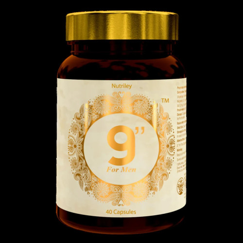 Nutriley 9 Inch For Men  Capsules (40 Capsules)