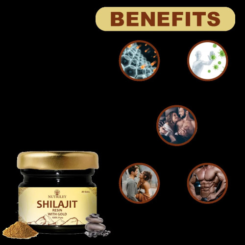Nutriley Shilajeet Resin With Gold (20g)