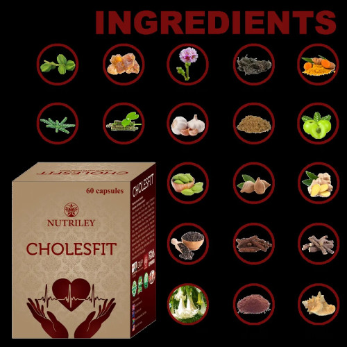 Nutriley Cholesfit  Capsules (60 Capsules)
