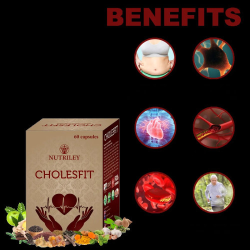 Nutriley Cholesfit  Capsules (60 Capsules)