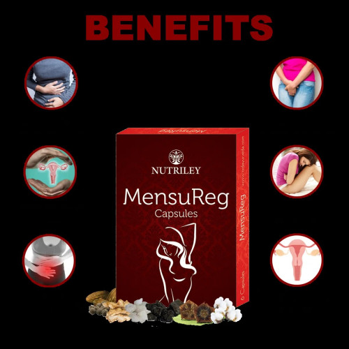 Nutriley Mensureg  Capsules For Women (60 Capsules)