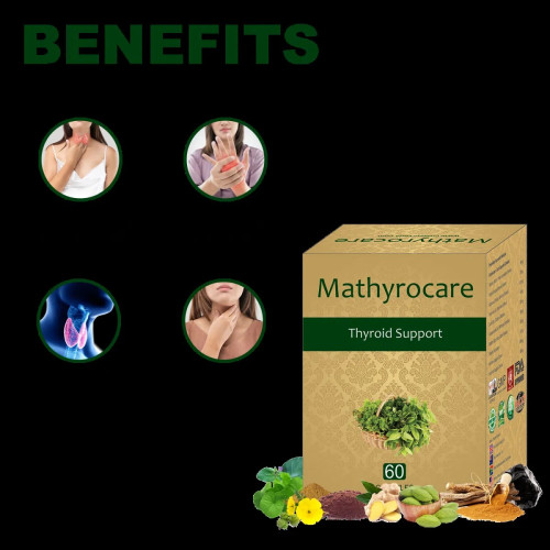 Nutriley Mathyrocare Thyroid Support  Capsules (60 Capsules)