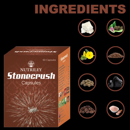 Nutriley Stonecrush  Capsules (60 Capsules)