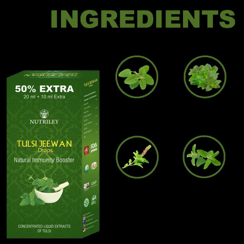 Nutriley Tulsi Jeewan Drops (30ml)