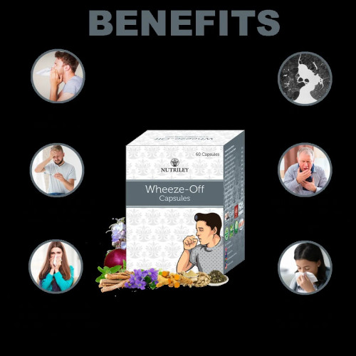 Nutriley Wheeze-Off  Capsules (60 Capsules)