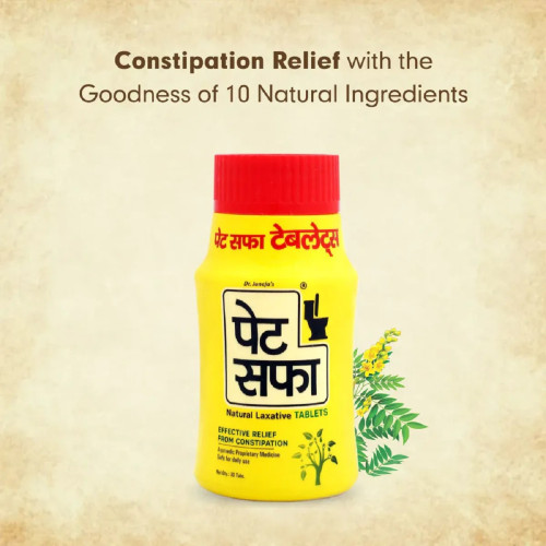 Pet Saffa Natural Laxative  Tablet (36 Tablets)