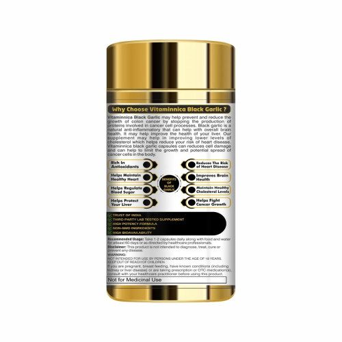 Vitaminnica Black Garlic (60 Capsules)