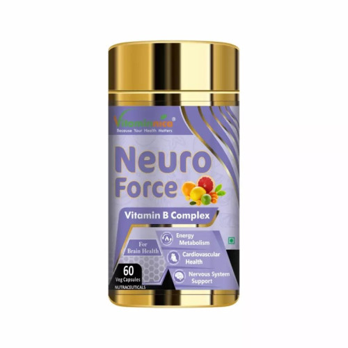 Vitaminnica Neuro Force Vitamin B Complex (60 Capsules)