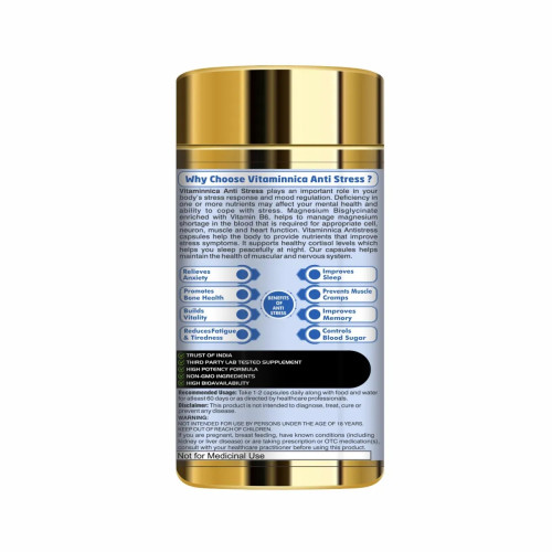 Vitaminnica Anti Stress (60 Capsules)