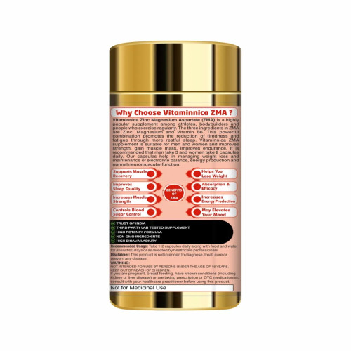 Vitaminnica Zma  Capsules (60 Capsules)
