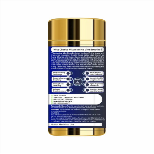 Vitaminnica Vita Breathe (60 Capsules)