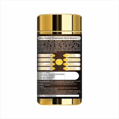 Vitaminnica Testo Booster (60 Capsules)