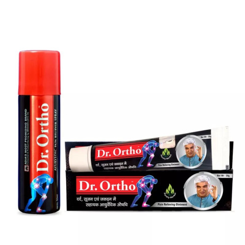 Dr Ortho Pain Relief Spray & Ointment Combo (50ml + 30g) (1Pack)